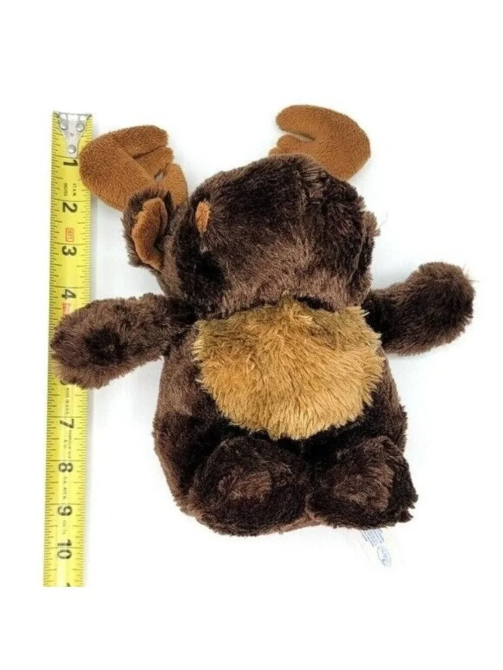 Wishpets Chubby Bubba Moose Plush Brown 9.5